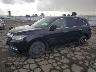 2014 Acura MDX with VIN 5FRYD4H25EB020319, listed as a Copart auction lot 48024655 with 112,842 mi miles and Salvage Title. Bid and sale history available at carsss.com. Image 1.