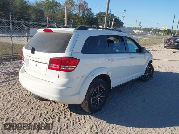 2018 Dodge Journey SE with VIN 3C4PDCAB8JT208538, listed as a IAAI auction lot 40782626 with 82,924 mi miles and . Bid and sale history available at DreamBid. Image 4.