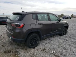 2021 Jeep Compass Sport with VIN 3C4NJDAB2MT516752, listed as a Copart auction lot 49708635 with 58,970 mi miles and Salvage Title. Bid and sale history available at DreamBid. Image 3.