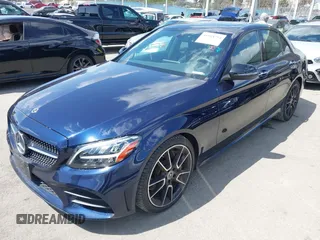 2020 Mercedes-Benz C 300 with VIN WDDWF8DB6LR527033, listed as a IAAI auction lot 41958754 with 43,406 mi miles and . Bid and sale history available at carsss.com. Image 2.