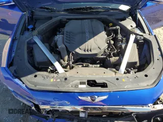 2019 Genesis G70 Design with VIN KMTG34LE6KU017175, listed as a Copart auction lot 88478725 with 28,698 mi miles and Salvage Title. Bid and sale history available at DreamBid. Image 11.