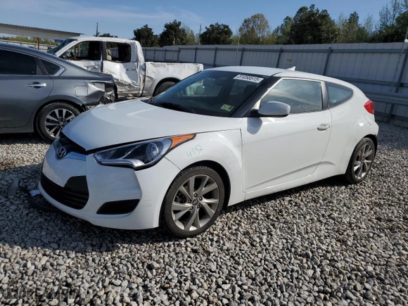 2016 Hyundai Veloster with VIN KMHTC6AD6GU276920, listed as a Copart auction lot 51058515 with 79,810 mi miles and Salvage Title. Bid and sale history available at carsss.com. Image 1.