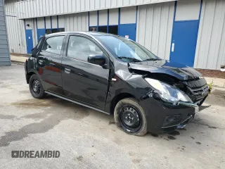 2021 Mitsubishi Mirage ES с VIN ML32AUHJXMH012614, выставлен на аукционе Copart как лот 60284465 с пробегом 8 446 миль миль и Списание • Salvage title. История ставок и продаж доступна на DreamBid. Изображение 4.