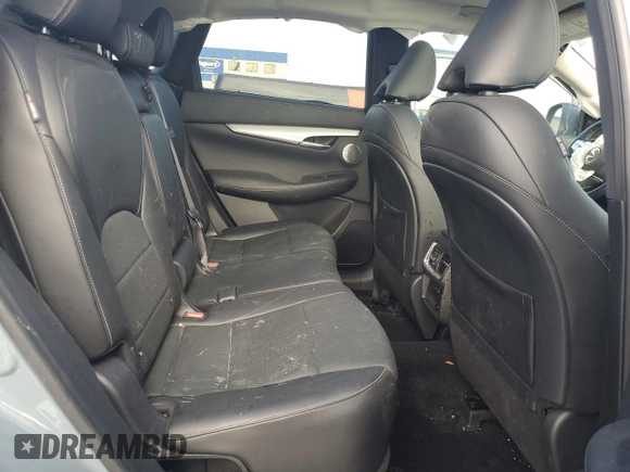 2022 Infiniti QX50 Essential with VIN 3PCAJ5CB1NF117378, listed as a Copart auction lot 60645134 with 29,468 mi miles and Salvage Title. Bid and sale history available at DreamBid. Image 11.