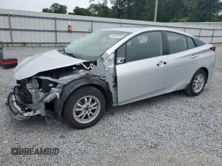 2022 Toyota Prius L Eco z VIN JTDKAMFU7N3160423, wystawiony jako Copart lot #55865935 z przebiegiem 72 950 mil mil oraz Szkoda całkowita • Salvage title. Historia ofert i sprzedaży dostępna na DreamBid. Obrazek 1.