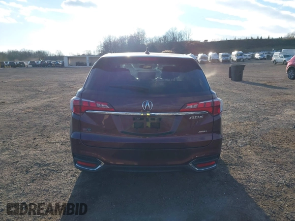 2017 Acura RDX with VIN 5J8TB4H3XHL028042, listed as a IAAI auction lot 41306813 with 50,452 mi miles. Bid and sale history available at carsss.com. Image 16.