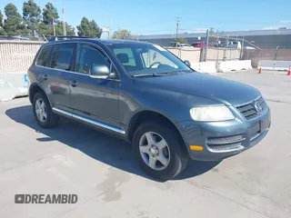 2006 Volkswagen Touareg 3.2L V6 with VIN WVGZG77LX6D024220, listed as a IAAI auction lot 41895791 with 120,352 mi miles and . Bid and sale history available at DreamBid. Image 1.