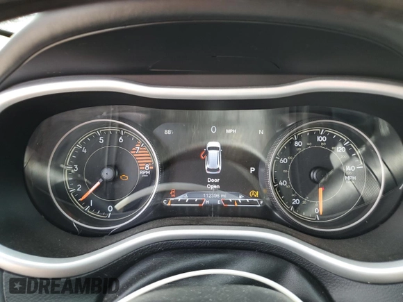 2018 Jeep Cherokee Overland with VIN 1C4PJMJX5JD525872, listed as a Copart auction lot 53783655 with 112,396 mi miles and Salvage title. Bid and sale history available at DreamBid. Image 9.