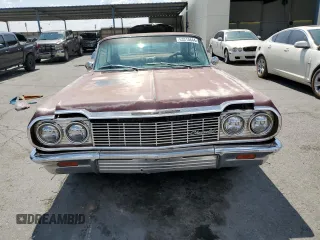 1964 Chevrolet Impala с VIN 41847J307776, выставлен на аукционе Copart как лот 63315644 с пробегом 482 454 миль миль и Списание • Salvage title. История ставок и продаж доступна на DreamBid. Изображение 5.
