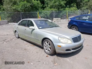 2005 Mercedes-Benz S 500 with VIN WDBNG84JX5A450743, listed as a IAAI auction lot 42740185 with Not provided miles and . Bid and sale history available at DreamBid. Image 1.
