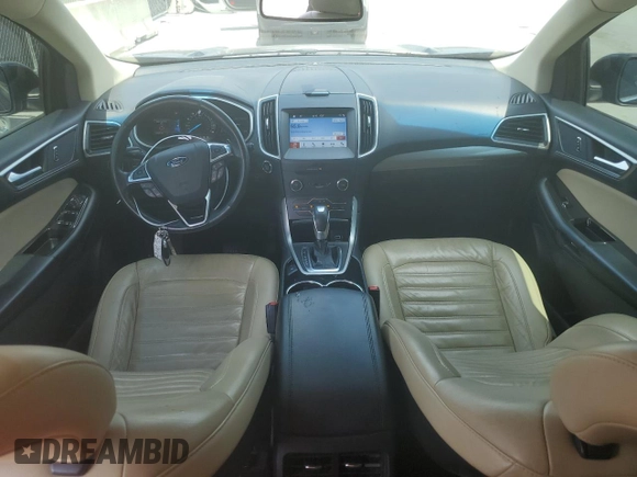 2016 Ford Edge SEL z VIN 2FMPK3J8XGBB17409, wystawiony jako Copart lot #57434045 z przebiegiem 139 645 mil mil oraz Szkody całkowita. Historia ofert i sprzedaży dostępna na DreamBid. Obrazek 8.
