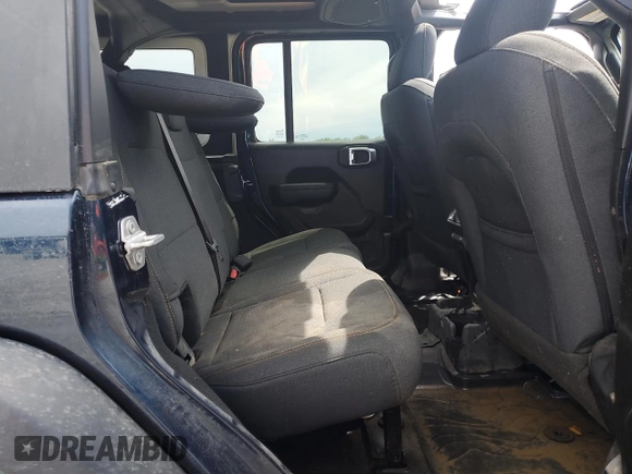 2025 Jeep Wrangler Sport S with VIN 1C4PJXDN1SW508861, listed as a Copart auction lot 55403205 with Not provided miles and Salvage title. Bid and sale history available at DreamBid. Image 11.