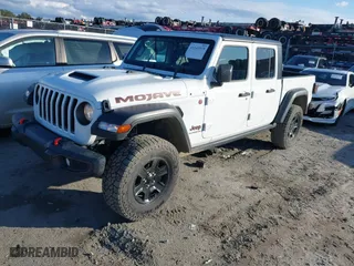2022 Jeep Gladiator Mojave with VIN 1C6JJTEG4NL172098, listed as a IAAI auction lot 41141975 with 44,824 mi miles. Bid and sale history available at carsss.com. Image 2.