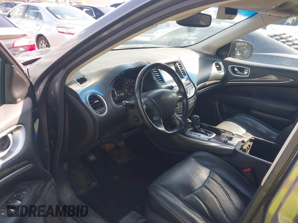 2015 Infiniti QX60 with VIN 5N1AL0MM6FC500885, listed as a IAAI auction lot 42348624 with 133,206 mi miles and . Bid and sale history available at DreamBid. Image 17.