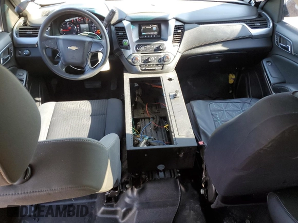 2015 Chevrolet Tahoe Commercial with VIN 1GNLC2ECXFR591789, listed as a Copart auction lot 54121265 with 111,326 mi miles and Salvage title. Bid and sale history available at DreamBid. Image 8.
