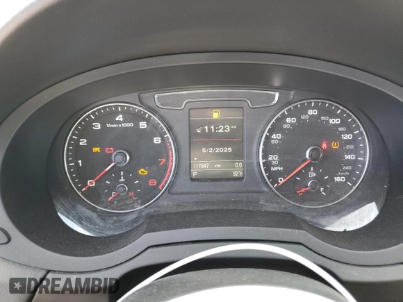 2016 Audi Q3 Premium Plus with VIN WA1BFCFS0GR015180, listed as a Copart auction lot 55666165 with 117,847 mi miles and Clean title. Bid and sale history available at DreamBid. Image 9.