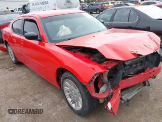 2008 Dodge Charger with VIN 2B3KA43G58H182373, listed as a IAAI auction lot 41756327 with 200,759 mi miles. Bid and sale history available at carsss.com. Image 1.