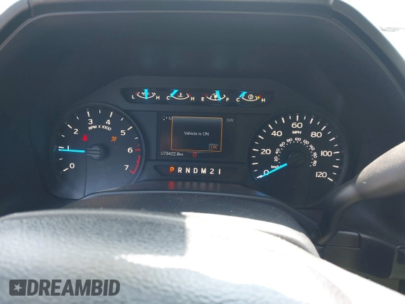 2017 Ford F-150 XL with VIN 1FTEW1EP6HFA65380, listed as a IAAI auction lot 42793830 with 73,422 mi miles and . Bid and sale history available at DreamBid. Image 7.