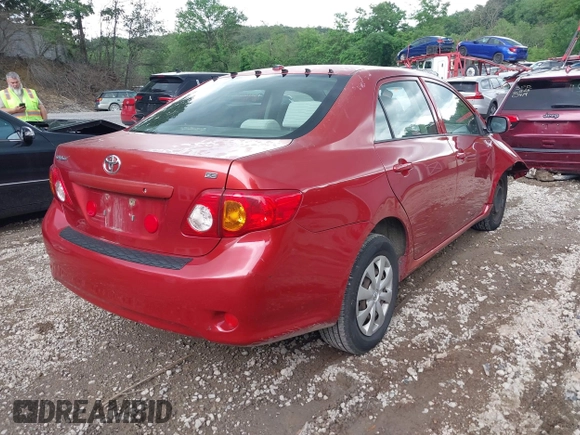 2010 Toyota Corolla with VIN JTDBU4EE5A9100357, listed as a IAAI auction lot 42535856 with 110,423 mi miles and . Bid and sale history available at DreamBid. Image 4.