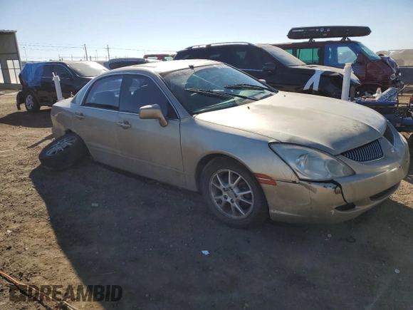 2004 Mitsubishi Diamante LS z VIN 6MMAP67P94T006413, wystawiony jako Copart lot #44379125 z przebiegiem 191 238 mil mil oraz Szkody całkowita. Historia ofert i sprzedaży dostępna na DreamBid. Obrazek 4.