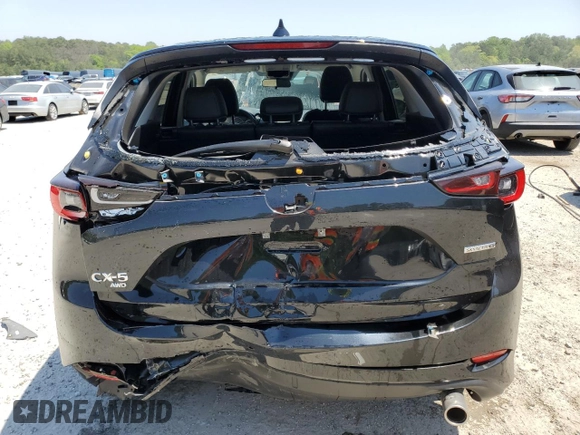 2025 Mazda CX-5 2.5 S Select Package with VIN JM3KFBBL0S0583609, listed as a Copart auction lot 53710605 with 5,006 mi miles and Clean Title. Bid and sale history available at carsss.com. Image 6.