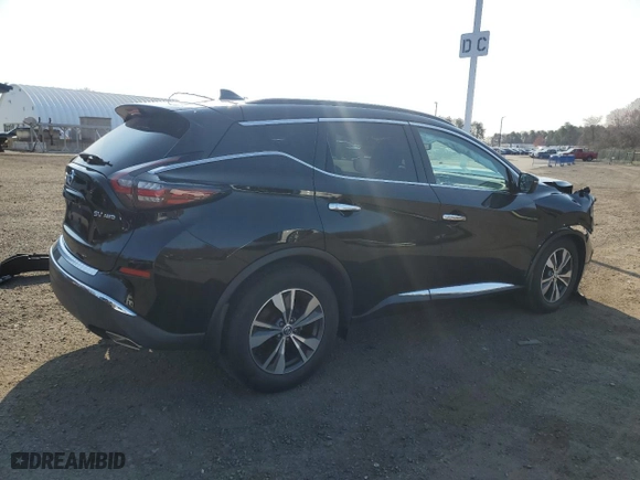 2019 Nissan Murano S with VIN 5N1AZ2MS7KN160153, listed as a Copart auction lot 52749515 with 33,339 mi miles and Clean Title. Bid and sale history available at carsss.com. Image 3.