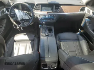 2015 Hyundai Genesis 3.8L z VIN KMHGN4JEXFU087288, wystawiony jako Copart lot #55615035 z przebiegiem 90 162 mil mil oraz Szkoda całkowita • Salvage title. Historia ofert i sprzedaży dostępna na DreamBid. Obrazek 8.