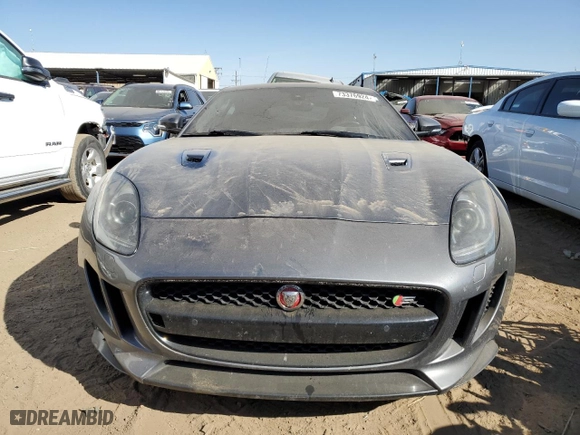 2016 Jaguar F-TYPE S with VIN SAJWJ6BV9G8K34220, listed as a Copart auction lot 73376924 with 79,939 mi miles and Clean Title. Bid and sale history available at carsss.com. Image 5.