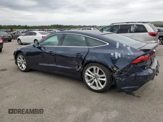 2021 Audi A7 Premium Plus with VIN WAUR2AF26MN081141, listed as a Copart auction lot 62946624 with 27,260 mi miles and Salvage Title. Bid and sale history available at carsss.com. Image 2.