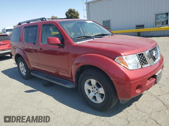2006 Nissan Pathfinder SE with VIN 5N1AR18U26C632525, listed as a Copart auction lot 60051105 with 239,388 mi miles and Clean title. Bid and sale history available at DreamBid. Image 4.