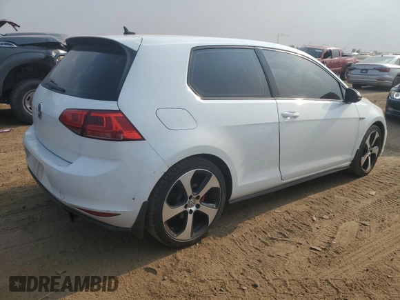 2016 Volkswagen Golf GTI S with VIN 3VWYT7AU1GM002798, listed as a Copart auction lot 63408644 with 76,860 mi miles and Clean Title. Bid and sale history available at carsss.com. Image 3.