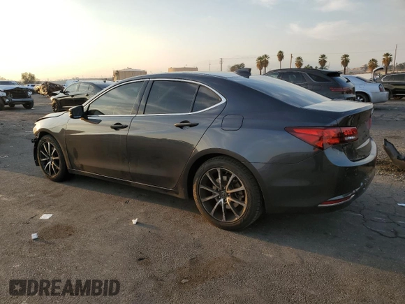 2015 Acura TLX V6 Advance with VIN 19UUB2F76FA025436, listed as a Copart auction lot 43164985 with 118,588 mi miles and Salvage Title. Bid and sale history available at carsss.com. Image 2.