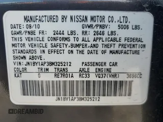 2011 Infiniti M37 with VIN JN1BY1AP3BM325212, listed as a Copart auction lot 80024664 with 0 mi miles and Clean Title. Bid and sale history available at carsss.com. Image 12.