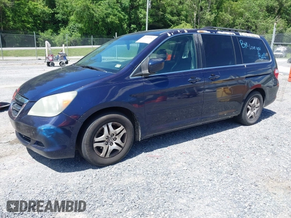 2006 Honda Odyssey EX-L с VIN 5FNRL386X6B059558, выставлен на аукционе IAAI как лот 42295963 с пробегом 234 249 миль миль и . История ставок и продаж доступна на DreamBid. Изображение 2.
