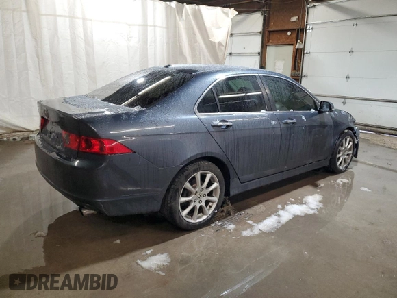 2007 Acura TSX w/Navigation with VIN JH4CL959X7C019694, listed as a Copart auction lot 83245584 with 199,386 mi miles and Salvage title. Bid and sale history available at DreamBid. Image 3.