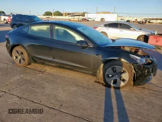 2023 Tesla Model 3 с VIN 5YJ3E1EA0PF641747, выставлен на аукционе Copart как лот 51697655 с пробегом 24 435 миль миль и Списание • Salvage title. История ставок и продаж доступна на DreamBid. Изображение 4.