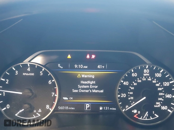 2019 Nissan Murano S with VIN 5N1AZ2MS4KN146467, listed as a IAAI auction lot 41957169 with 56,018 mi miles. Bid and sale history available at carsss.com. Image 7.