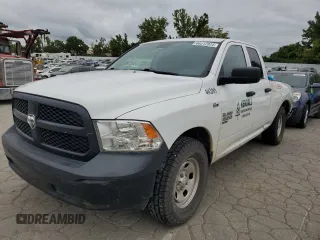 2021 Ram 1500 Tradesman with VIN 1C6RR7FG1MS509140, listed as a Copart auction lot 66512834 with 115,511 mi miles and Salvage title. Bid and sale history available at DreamBid. Image 1.