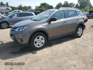 2015 Toyota RAV4 LE with VIN JTMBFREV8FD138497, listed as a Copart auction lot 60345825 with 62,188 mi miles and Salvage title. Bid and sale history available at DreamBid. Image 1.