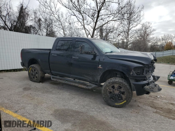 2014 Ram 2500 SLT with VIN 3C6UR5DL1EG213543, listed as a Copart auction lot 81848034 with 164,619 mi miles and Salvage title. Bid and sale history available at DreamBid. Image 4.