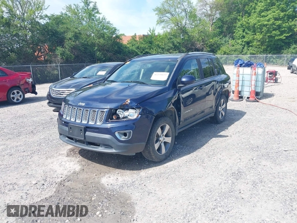 2016 Jeep Compass High Altitude with VIN 1C4NJDEBXGD671389, listed as a IAAI auction lot 42275577 with 129,609 mi miles and . Bid and sale history available at DreamBid. Image 2.