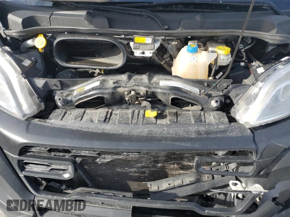 2023 Ram ProMaster Cargo with VIN 3C6LRVBG4PE548067, listed as a Copart auction lot 89120375 with 85,164 mi miles and Salvage Title. Bid and sale history available at carsss.com. Image 12.