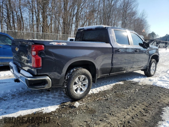 2023 Chevrolet Silverado 1500 LT with VIN 3GCUDDE81PG165217, listed as a Copart auction lot 86384424 with 37,602 mi miles and Salvage Title. Bid and sale history available at carsss.com. Image 3.