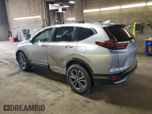 2021 Honda CR-V EX with VIN 2HKRW2H59MH652092, listed as a Copart auction lot 87620235 with 28,012 mi miles and Salvage Title. Bid and sale history available at carsss.com. Image 2.