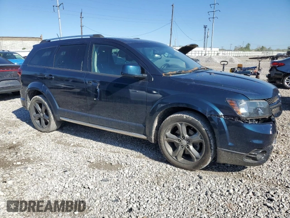 2015 Dodge Journey Crossroad with VIN 3C4PDCGB8FT682679, listed as a Copart auction lot 54402525 with 204,469 mi miles and Clean Title. Bid and sale history available at DreamBid. Image 4.