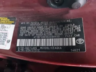 2005 Toyota Camry LE with VIN 4T1BF30KX5U099450, listed as a IAAI auction lot 41670099 with Not Provided miles and . Bid and sale history available at DreamBid. Image 9.