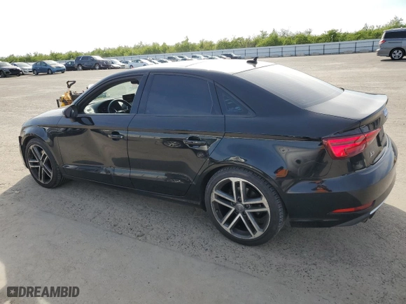 2017 Audi A3 Sedan Premium with VIN WAUAUGFF4H1060444, listed as a Copart auction lot 50250615 with 142,942 mi miles and Salvage Title. Bid and sale history available at carsss.com. Image 2.