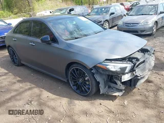 2020 Mercedes-Benz A 35 AMG with VIN W1K3G5BB2LJ221365, listed as a IAAI auction lot 42159583 with 40,184 mi miles and . Bid and sale history available at DreamBid. Image 1.