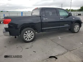 2013 Toyota Tundra Limited with VIN 5TFHW5F18DX288927, listed as a Copart auction lot 61373495 with 141,642 mi miles and Salvage title. Bid and sale history available at DreamBid. Image 3.