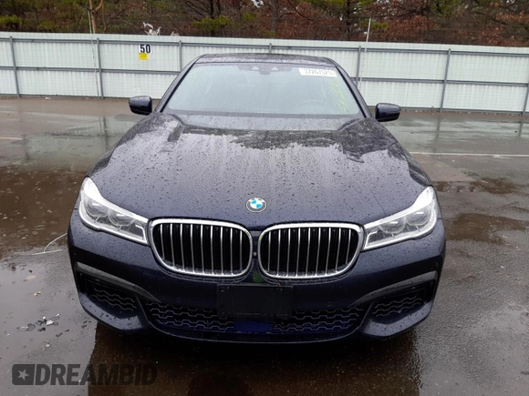 2016 BMW 7 Series 750i xDrive with VIN WBA7F2C58GG416876, listed as a Copart auction lot 37267523 with 77,741 mi miles. Bid and sale history available at carsss.com. Image 5.